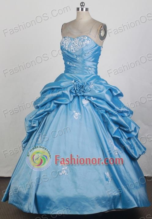 2012 Pretty Ball Gown Sweetheart Floor-Length Vintage Quinceanera Dresses Style JP42627