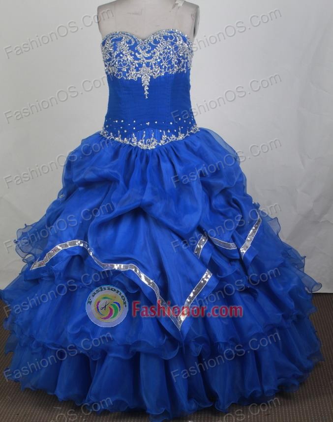 2012 Pretty Ball Gown Sweetheart Floor-Length Vintage Quinceanera Dresses Style JP42660