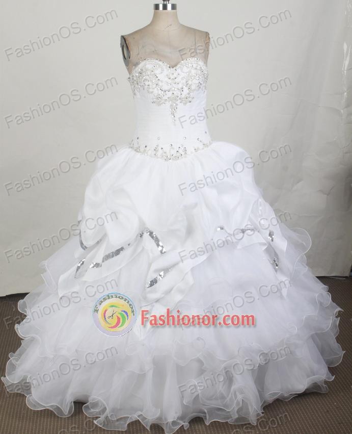2012 Unique Ball Gown Sweetheart Floor-Length Vintage Quinceanera Dresses Style JP42670