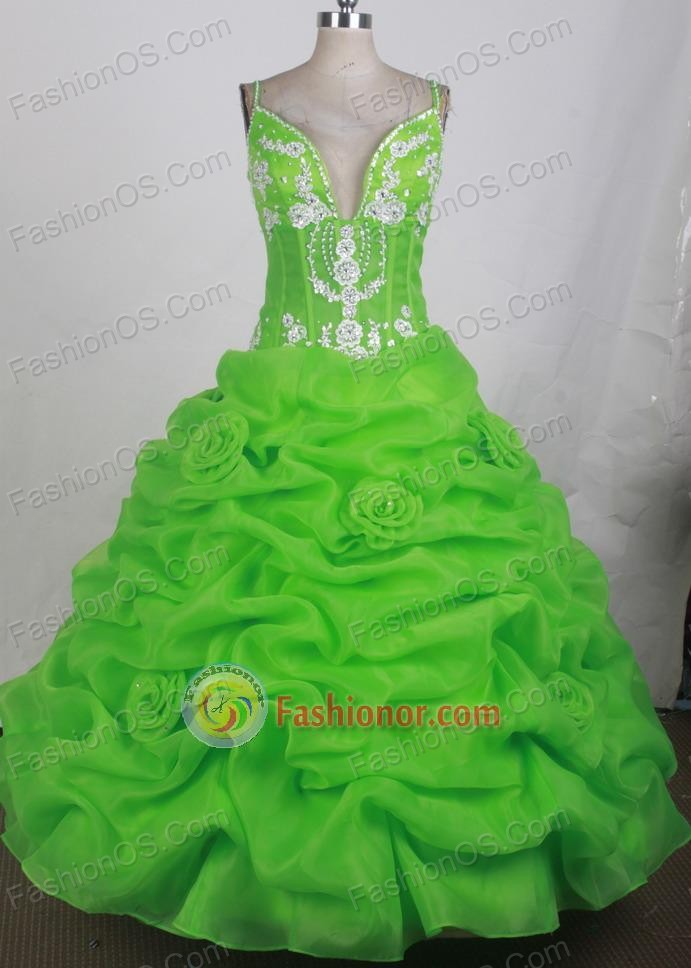 2012 Unique Ball Gown Sweetheart Straps Floor-Length Vintage Quinceanera Dresses Style JP42673