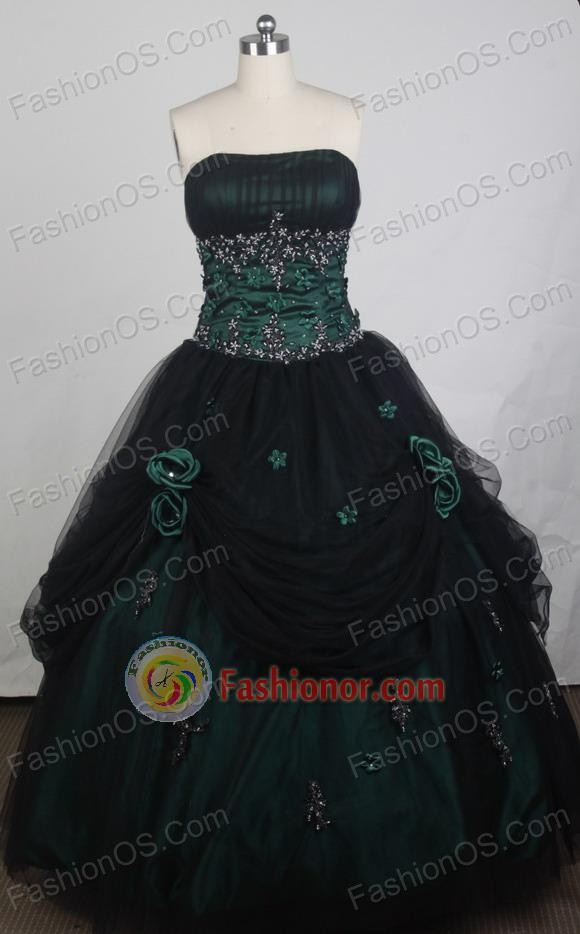 Exclusive Ball Gown Strapless Floor-length Vintage Quinceanera Dress LZ426008