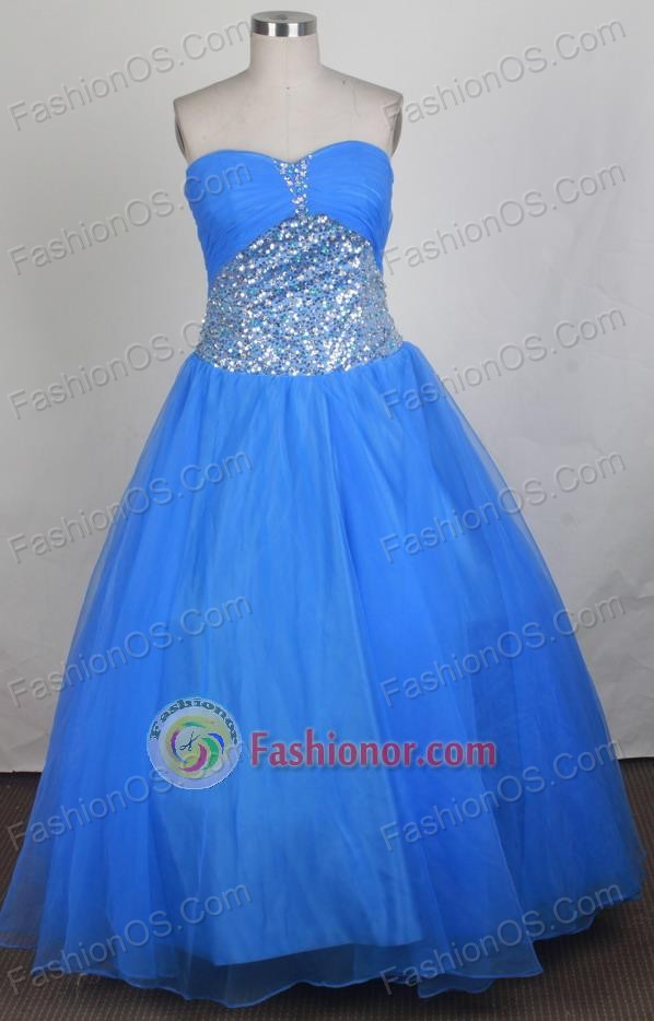Pretty A-line Sweetheart Floor-length Vintage Quinceanera Dress ZQ12426044