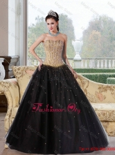 2015 Elegant A Line Multi Color Quinceanera Dresses with Beading QDDTD15002FOR