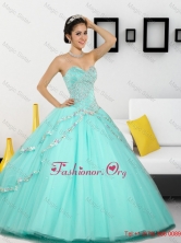 2015 The Super Hot Beading Sweetheart Quinceanera Dresses in Apple Green QDDTC30002FOR