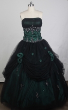 Exclusive Ball Gown Strapless Floor-length Vintage Quinceanera Dress LZ426008