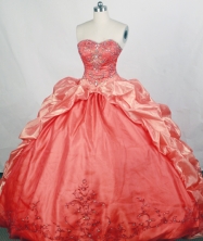 Gorgeous Ball gown Sweetheart Sweep Train Quinceanera Dresses Style FA-W-r64