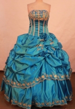 Popular Ball gown Strapless Floor-length Vintage Quinceanera Dresses Style FA-W-304