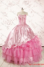 Pretty Sweetheart Quinceanera Dresses for 2015 FNAO417FOR