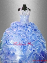 Pretty Lavender Quinceanera Gowns with Hand Made Flowers SWQD037-1FOR