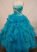 Sweet Ball Gown Sweetheart Neck Floor-Length Quinceanera Dresses Style X042475