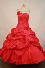 Sweet Ball gown Strapless Floor-length Quinceanera Dresses Style FA-C-105