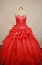 Sweet Ball gown Sweetheart neck Floor-Length Quinceanera Dresses Style FA-Y-145