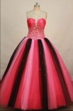 Brand new Ball gown Sweetheart-neck Floor-length Quinceanera Dresses Style FA-C-016