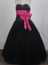 Popular Ball gown Sweetheart Floor-length Quinceanera Dresses Style FA-W-r13