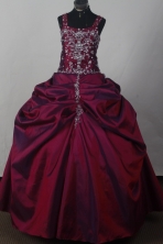 2012 Popular Ball Gown Square Floor-Length Quinceanera Dresses Style JP42686