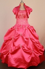 Brand New Ball Gown Strapless Floor-Length Quinceanera Dresses Style LZ42488