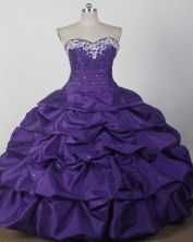 2012 Beautiful Ball Gown Sweetheart Floor-length Qunceanera Dress  Style RQDC013