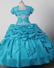 2012 Exquisite Ball Gown Strapless Floor-length Qunceanera Dress  Style RQDC06 