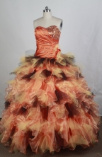 New Ball gown Sweetheart-neck Floor-length Quinceanera Dresses Style FA-W-r57