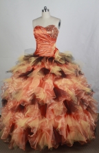 BNew Ball gown Sweetheart-neck Floor-length Quinceanera Dresses Style FA-W-r57