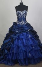 Beautiful Ball gown Sweetheart-neck Chapel Train Quinceanera Dresses Style FA-W-r16