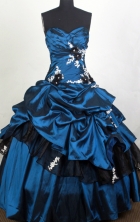 Discount Ball gown Sweetheart Floor-length Quinceanera Dresses Style FA-W-r07