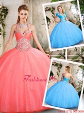Latest Ball Gown Sweetheart Beading Quinceanera Dresses  SJQDDT219002-2FOR