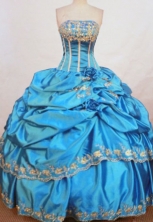 Popular Ball Gown Strapless Floor-length Quinceanera Dresses Style FA-W-304