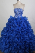 The Super Hot Ball gown Strapless Floor-length Quinceanera Dresses Style FA-W-r30
