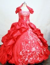 Gorgeous Ball gown Strapless Floor-length Quinceanera Dresses Style FA-W-239
