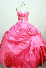 Sweet Ball gown Strapless Floor-length Quinceanera Dresses Style FA-W-237
