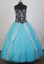 2012 Elegant Ball Gown Sweetheart Floor-Length Quinceanera Dresses Style JP42641