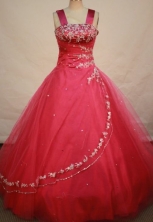 Beautiful Ball gown Strap Floor-length Quinceanera Dresses Style FA-C-020