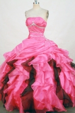 Discount Ball gown Strapless Floor-Length Quinceanera Dresses Style FA-Y-37