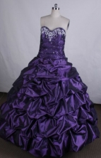 Discount Ball gown Sweetheart neck Floor-Length Quinceanera Dresses Style FA-Y-115