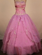 Exclusive Ball Gown Sweetheart Neck Floor-Length Quinceanera Dresses Style X042488
