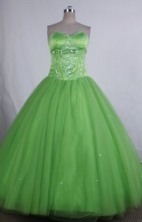 Popular Ball gown Sweetheart neck Floor-Length Quinceanera Dresses Style FA-Y-13