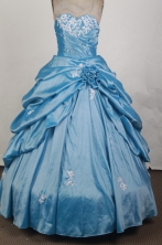 Gorgeous Ball Gown Sweetheart   Neck Floor-length Quinceanera Dress LZ42621