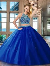 On Sale Scoop Sleeveless Beading Backless Quinceanera Dresses