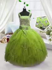  Floor Length Ball Gowns Sleeveless Yellow Green Party Dress Wholesale Lace Up