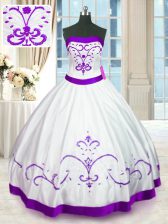  Sleeveless Beading and Embroidery Lace Up Quinceanera Dresses