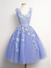  Sleeveless Appliques Lace Up Court Dresses for Sweet 16