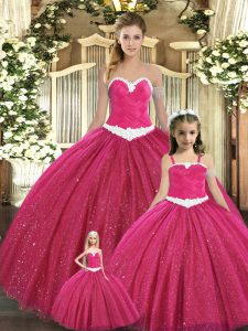 Graceful Sleeveless Lace Up Floor Length Ruching Quinceanera Dress