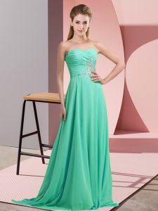 Best Empire Sleeveless Apple Green Lace Up