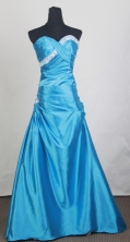 2012 Popular A-line Sweetheart Neck Floor-Length Prom Dresses Style WlX42691