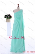 Custom Made Empire Beaded Prom Dresses in Apple Green DBEES082FOR