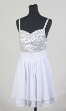2012 Popular Empire Straps Mini-Length Prom Dresses Style WlX426130