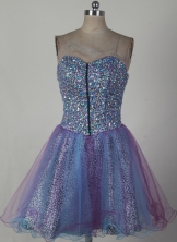 Sweet Short Sweetheart Mini-length Prom Dress LHJ42820