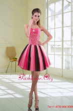 Beautiful Multi Color Beaded Sweetheart Prom Dresses with Ruffles XFNAO5884TZBFOR
