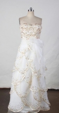 Fashionable Column Sweetheart-neck Floor-length White Beading Prom Dresses Style FA-C-182